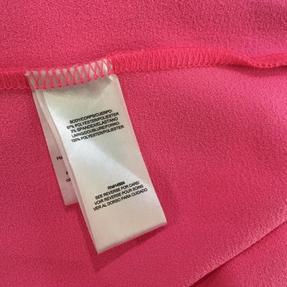 Julia Jordan Neon Pink Knot Neck Halter midi Dress sue 10 new - Picture 3 of 7